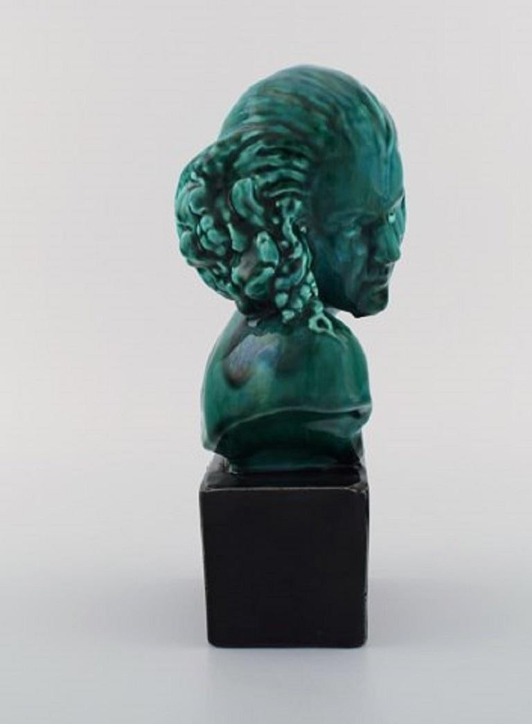 French Maxime Real del Sarte for Sevres, Art Deco Sculpture of Young Woman For Sale