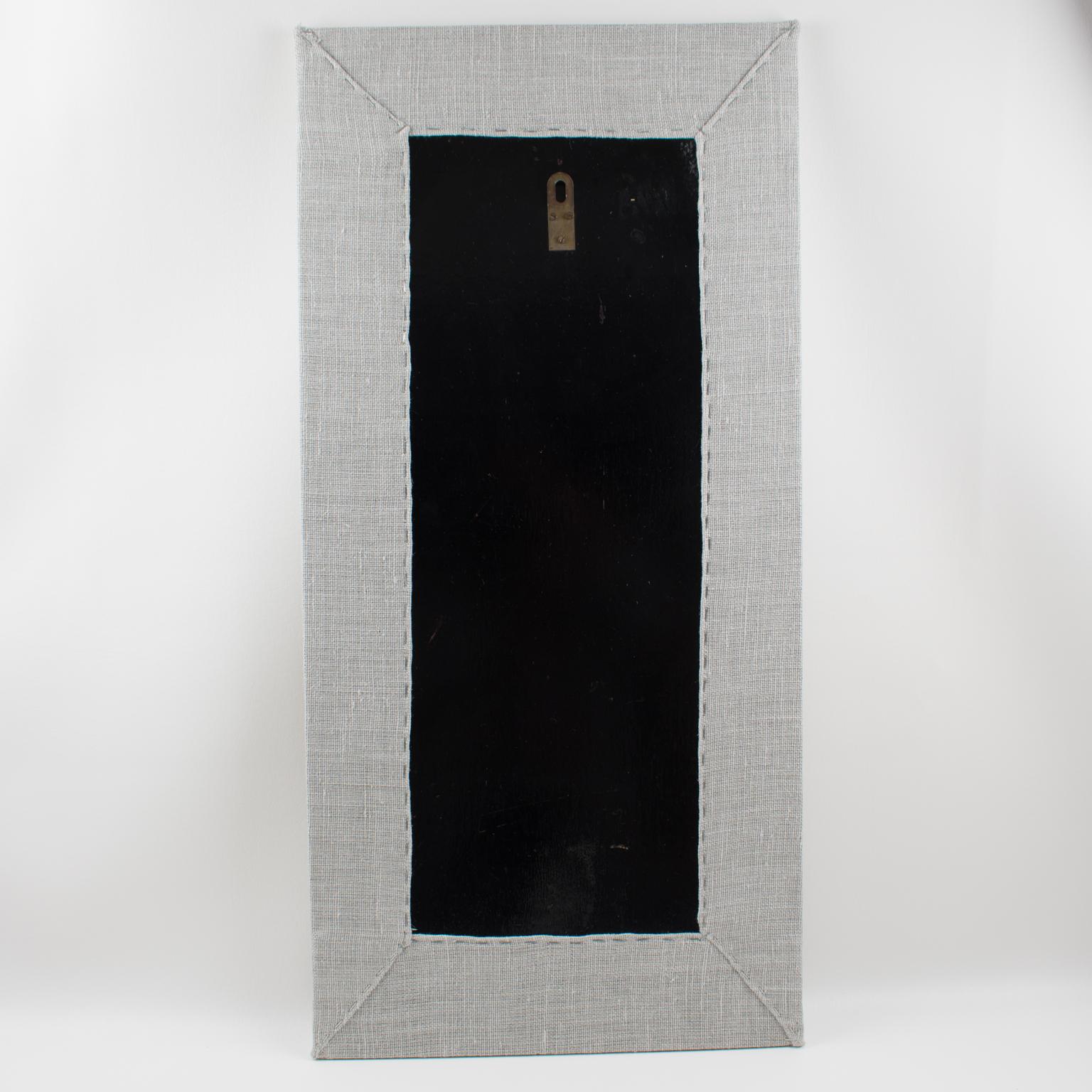 Maxime Tendero Wall-Mounted Abstract Carved Wood Art Panel Sculpture, circa 1973 For Sale 1