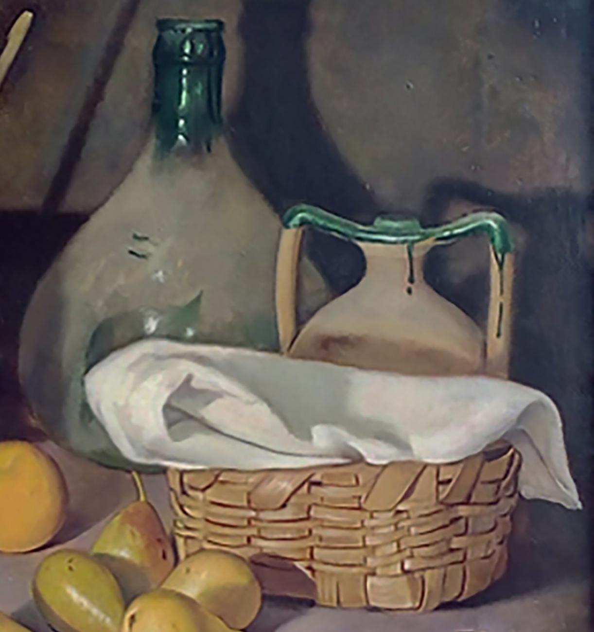 VIDA TRANQUILA - Hiper - Realista - Pintura Italiana al Óleo sobre Lienzo - Painting Antiguos maestros de Maximilian Ciccone