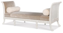 Maximilian Daybed - Schwedisch gekratztes Weiß