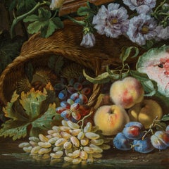 Maximilian Pfeiler (active 1683–c. 1721), Still Life with Flowers and Fruit
