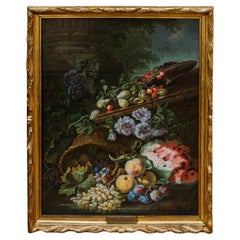 Maximilian Pfeiler (active 1683–c. 1721), Still Life with Flowers and Fruit
