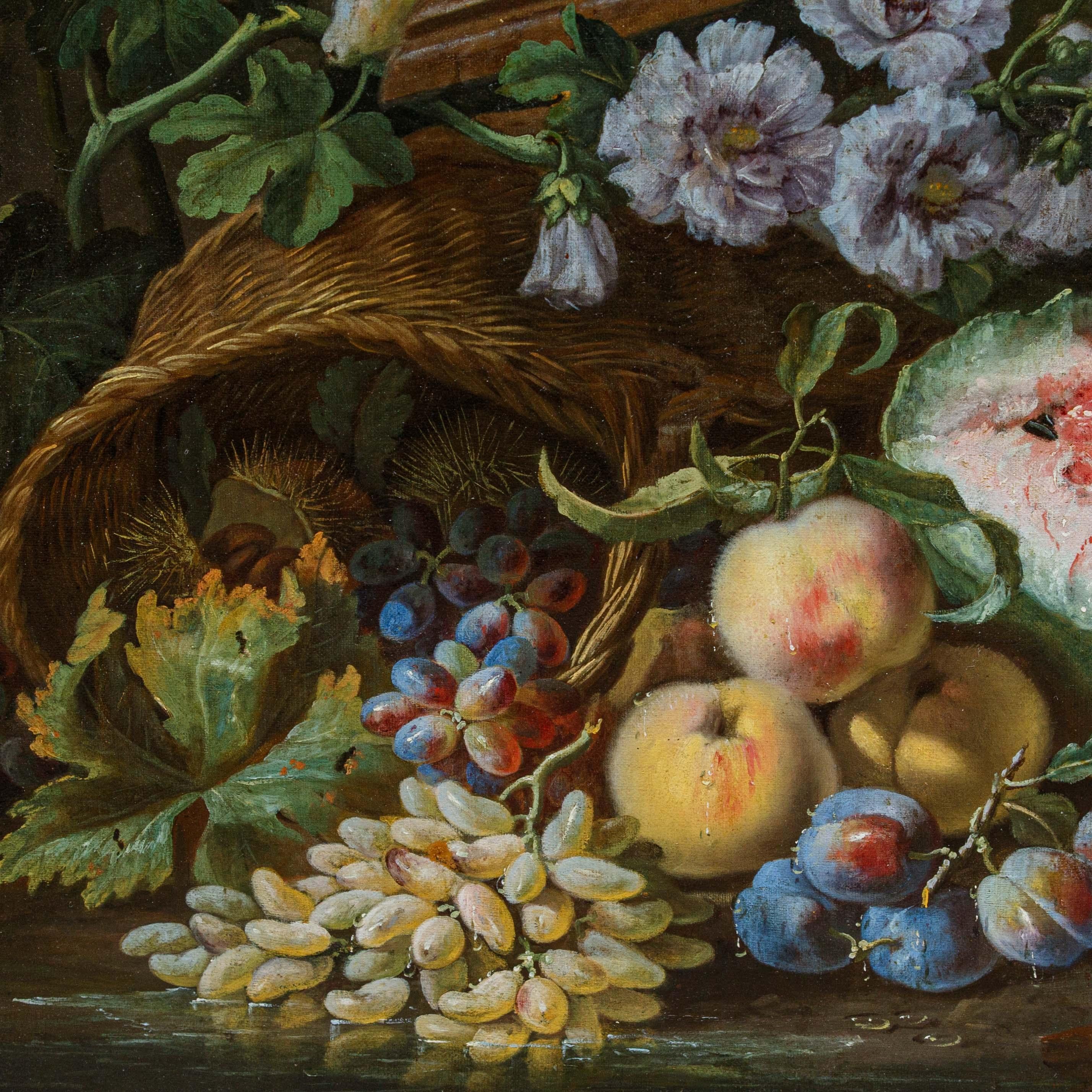 Natura morta di fiori dipinto di Maximilian Pfeiler 2