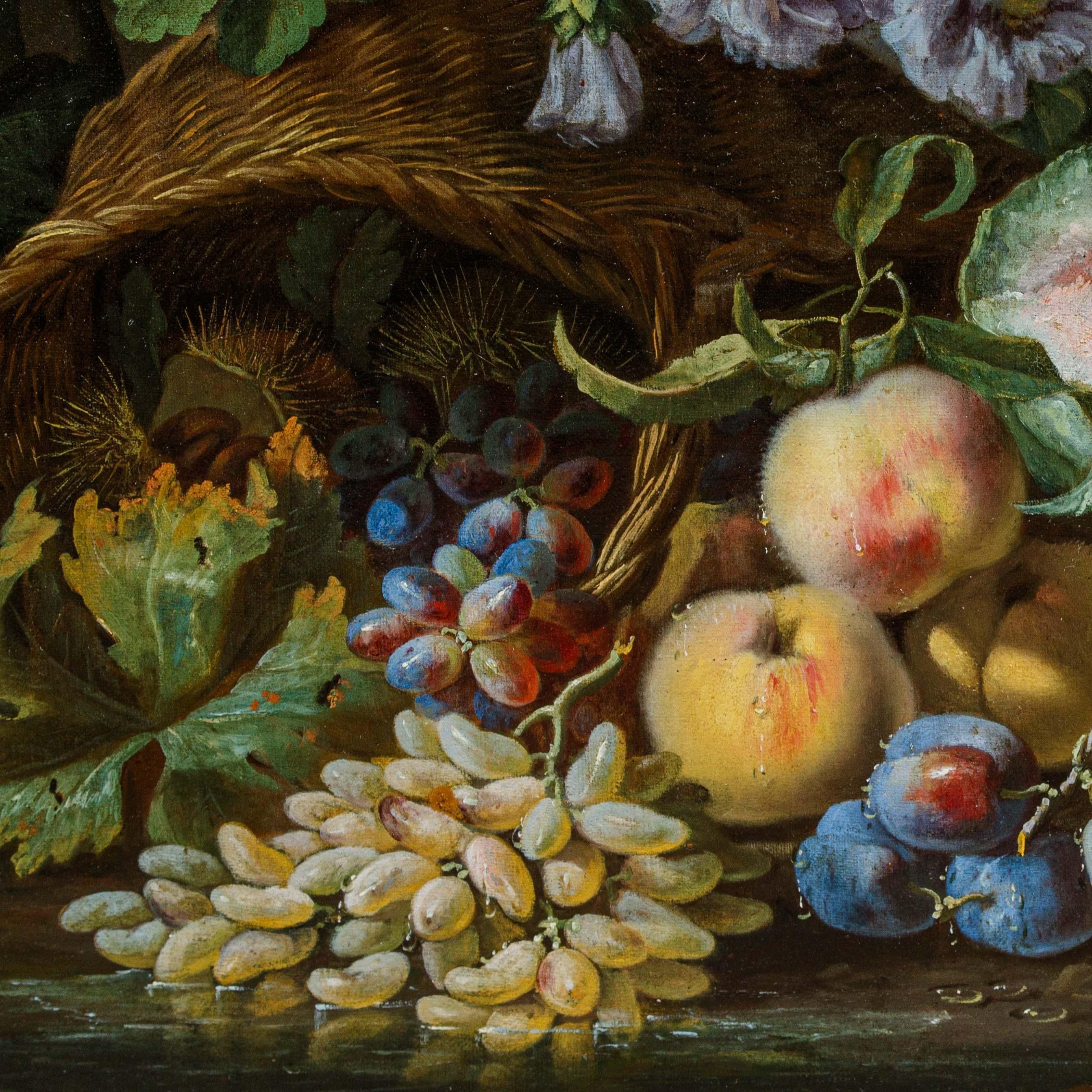 Natura morta di fiori dipinto di Maximilian Pfeiler 8
