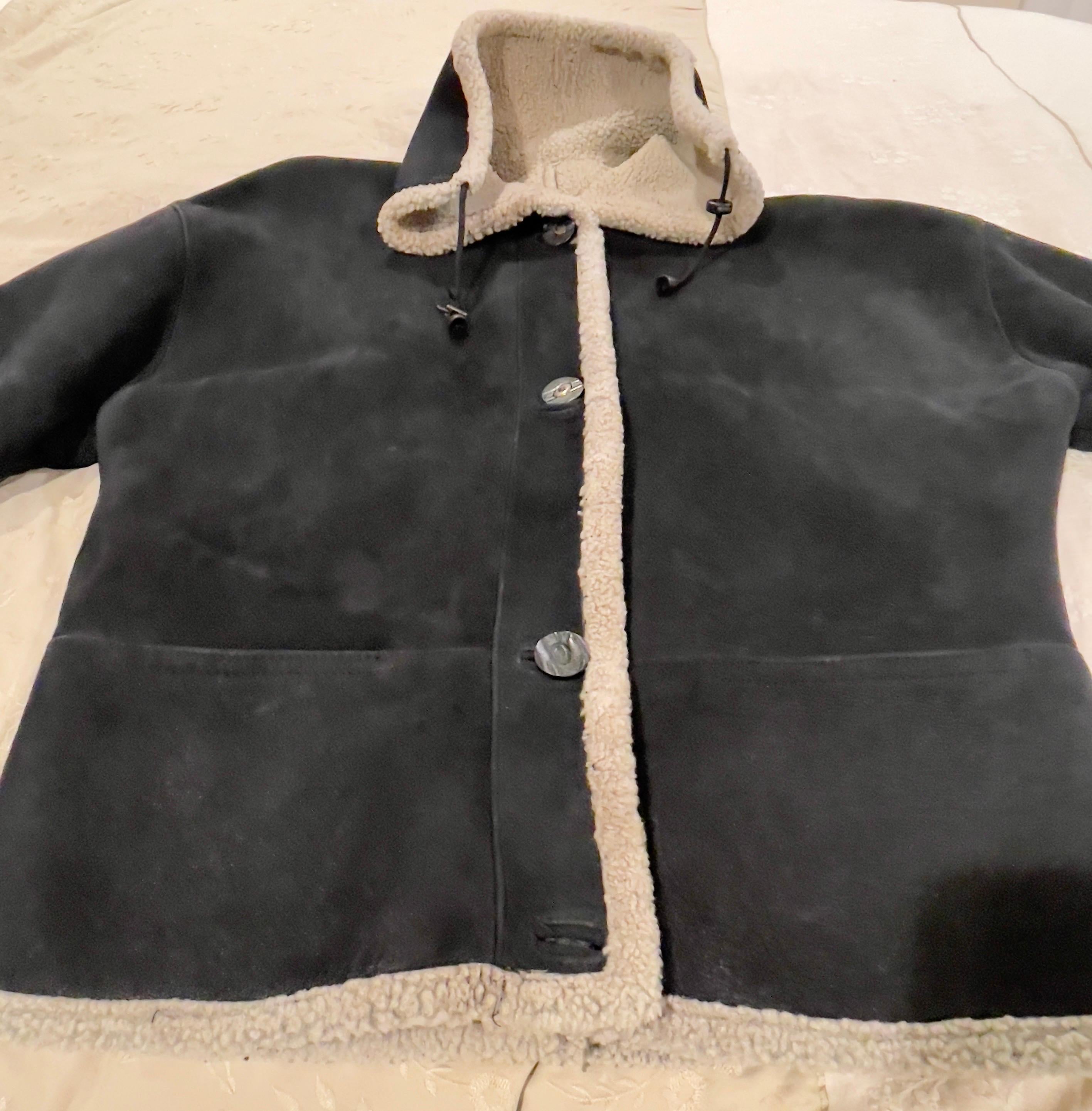 Women's Maximilian  Shearling Alta Moda @ Bloomingdale's Coat/ Jacket Female Size Small 