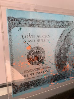 Maximilian Wiedemann, Sculpture "Billion Dollar bill", 2015