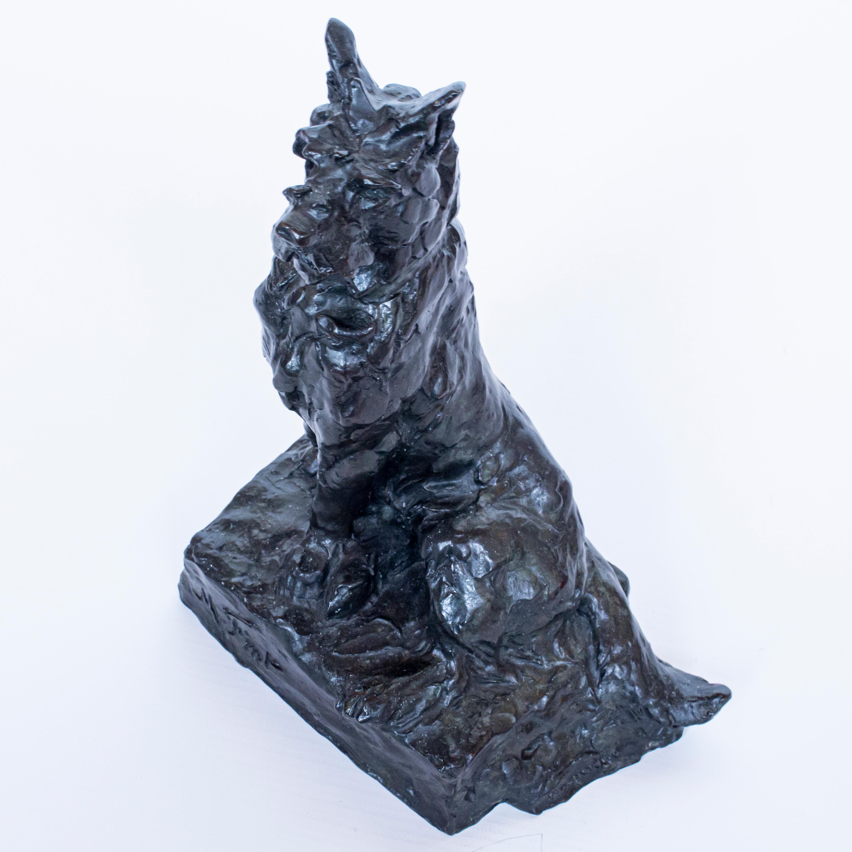 Maximillien Fiot Bronze Scottie Dog 2
