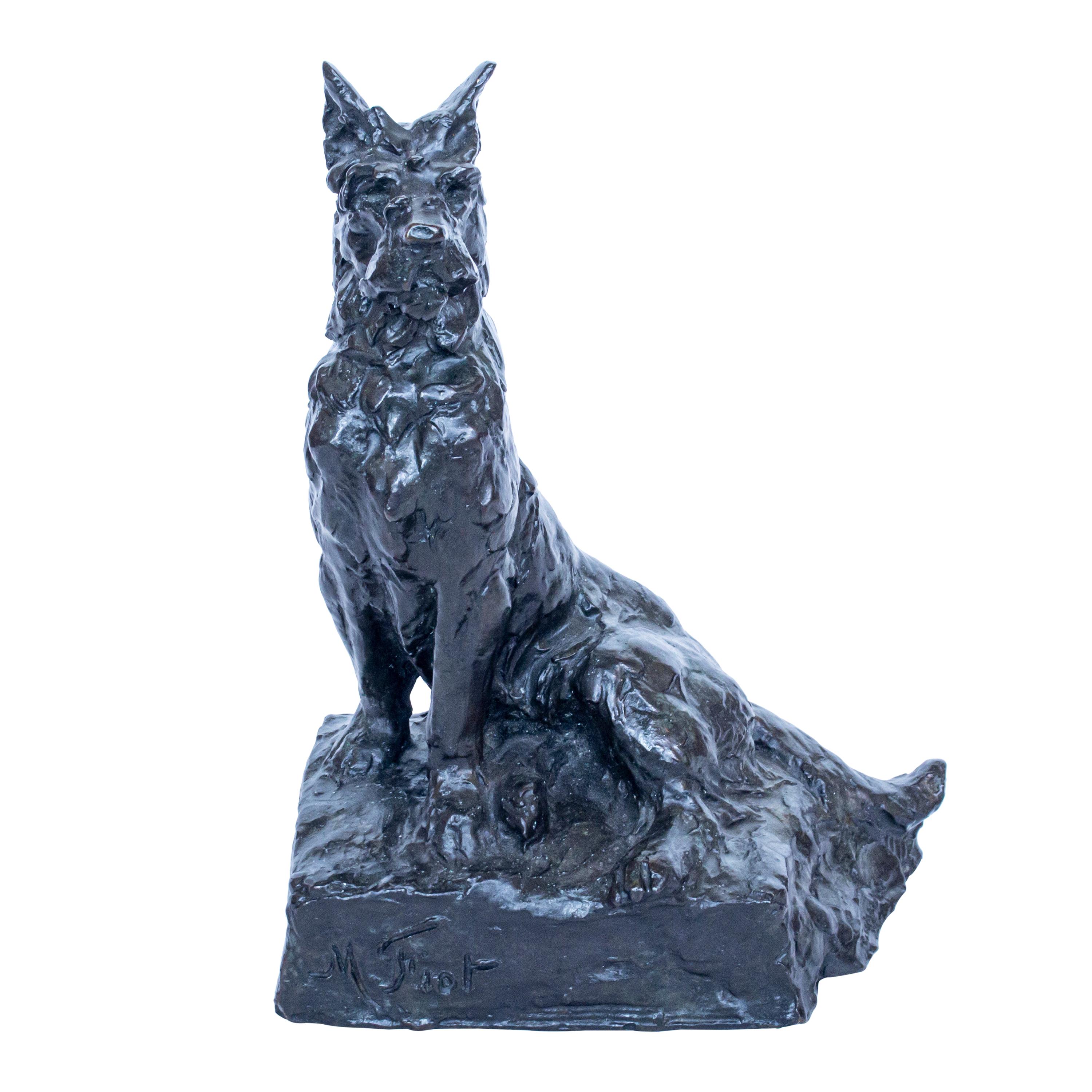 Maximillien Fiot Bronze Scottie Dog