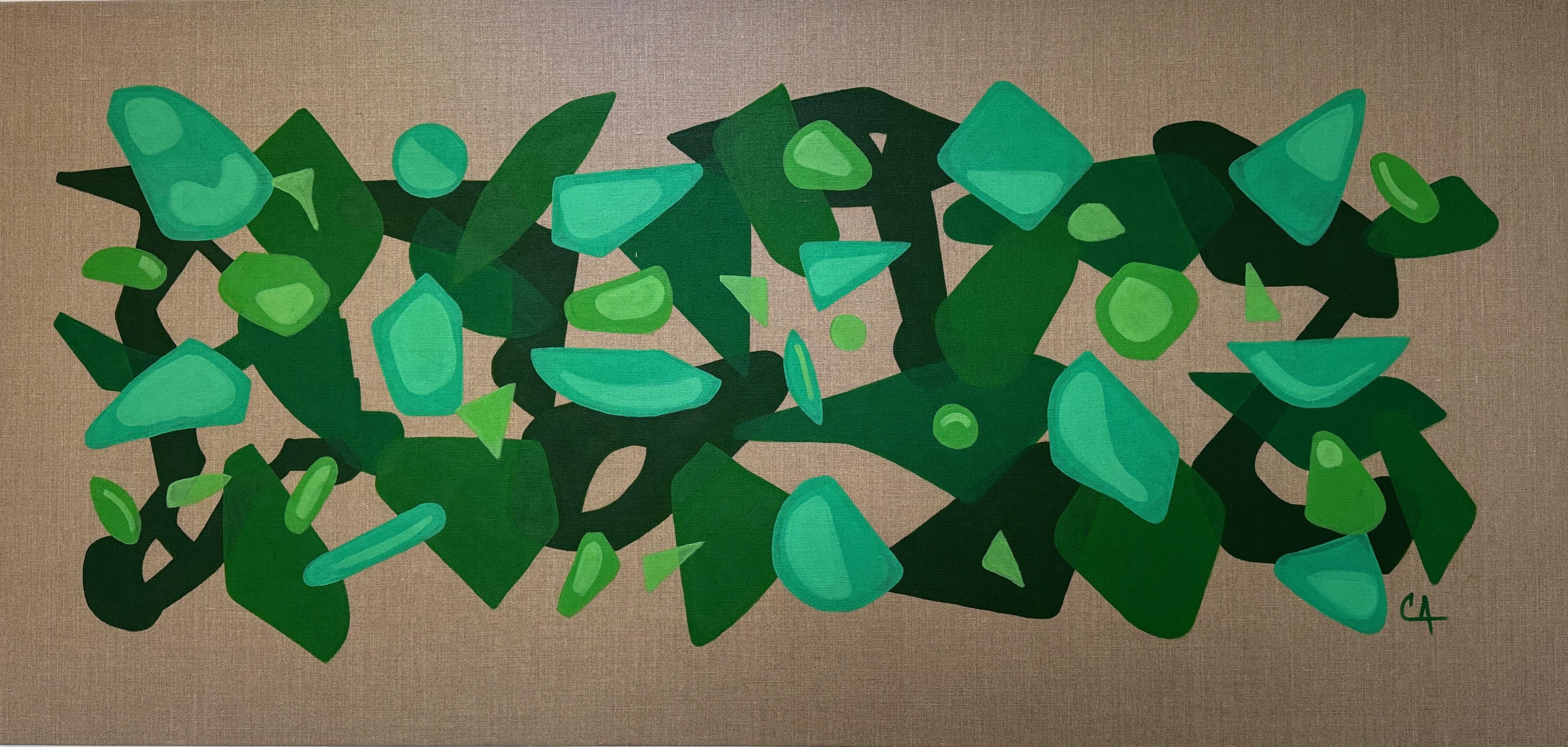 Abstract Painting di Maximo Caminero - Greene & Greene Dreams Grande Astratto