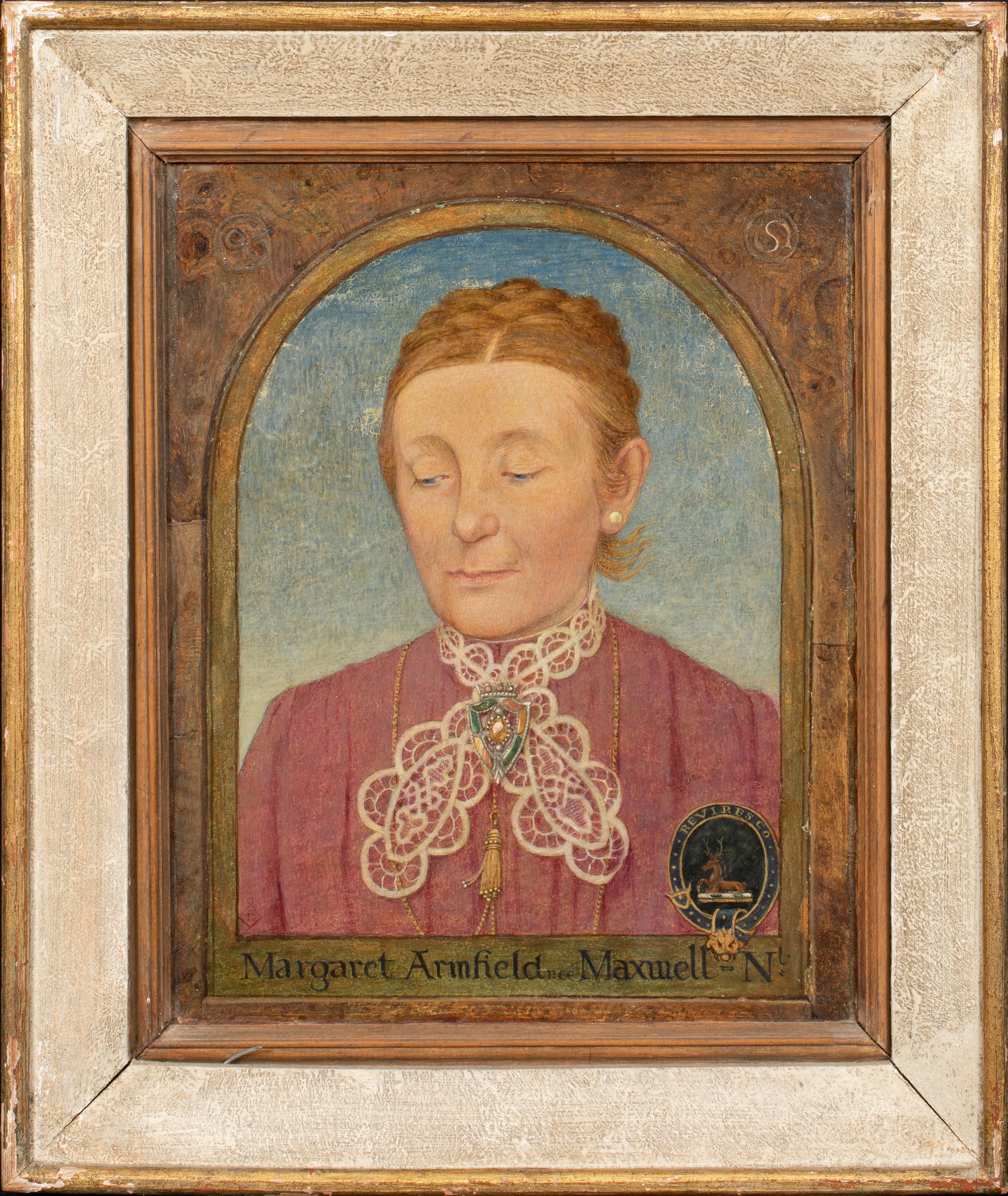 Maxwell Ashby Armfield Portrait Of The Artist's Mother Margaret Armfield Maxwell For Sale 1