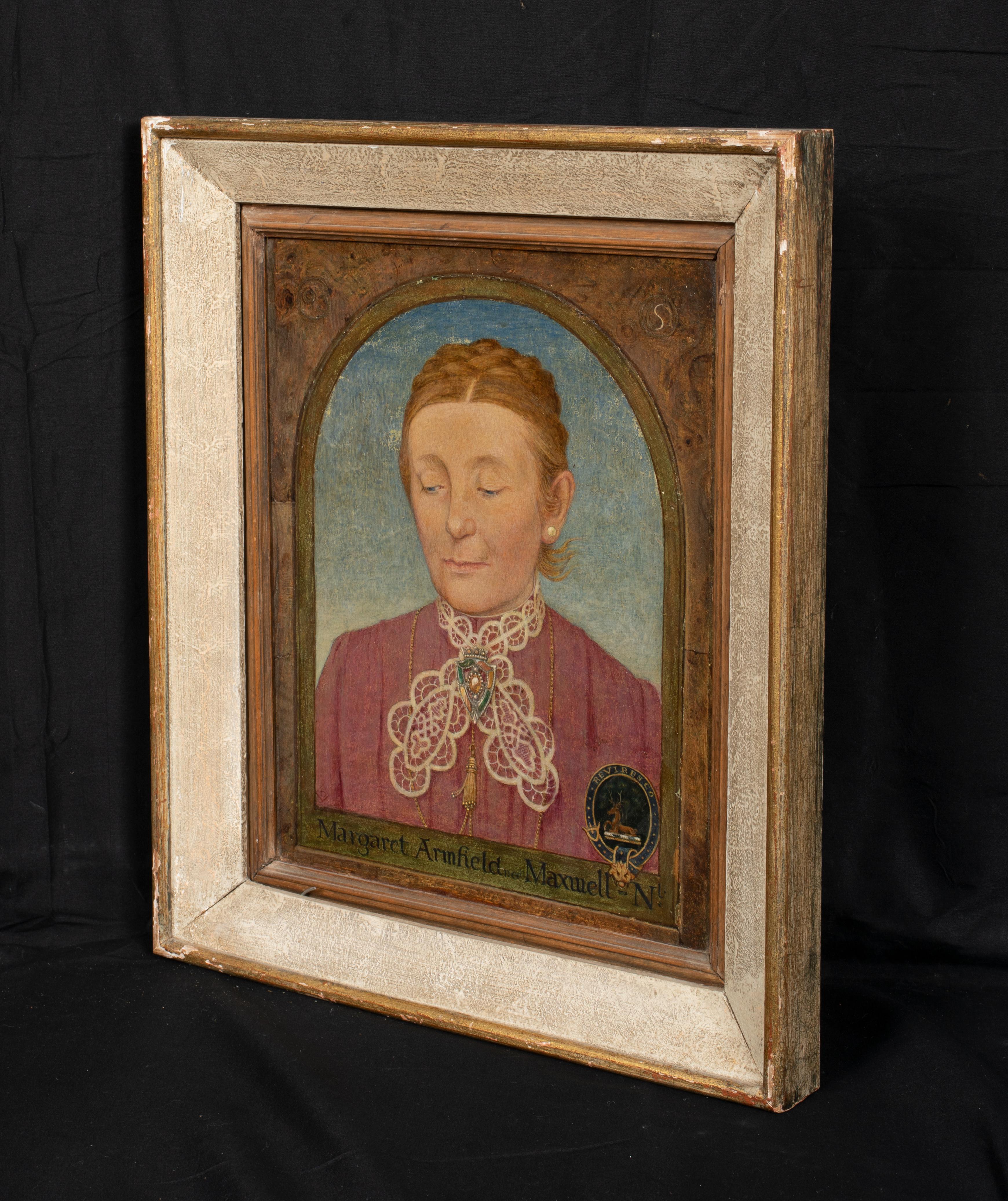 Maxwell Ashby Armfield Portrait Of The Artist's Mother Margaret Armfield Maxwell For Sale 3
