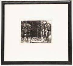 Maxwell Doig (geb. 1966) - 1990 Radierung, Pylone