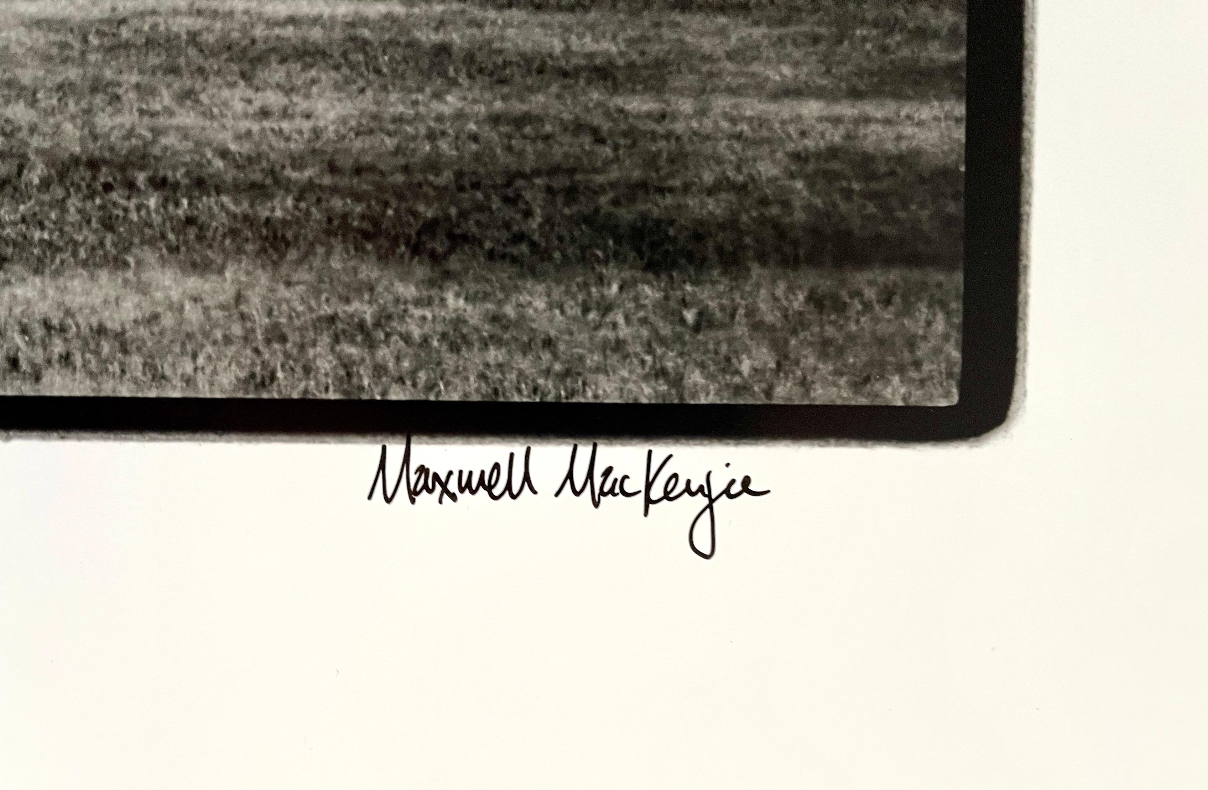Grande photographie Panoramique noire et blanche signée American Ruins Maxwell Mackenzie en vente 2