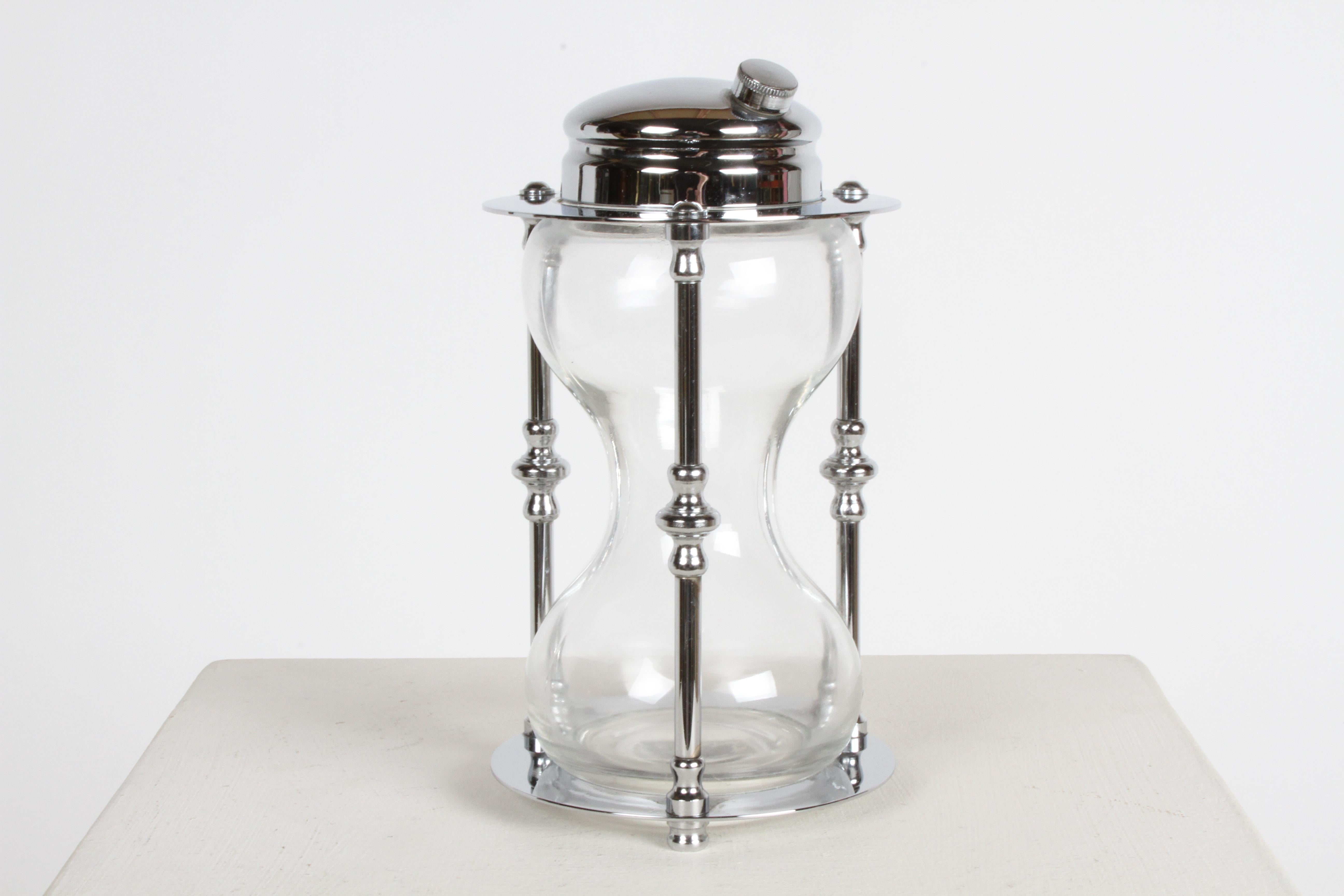 art deco hourglass