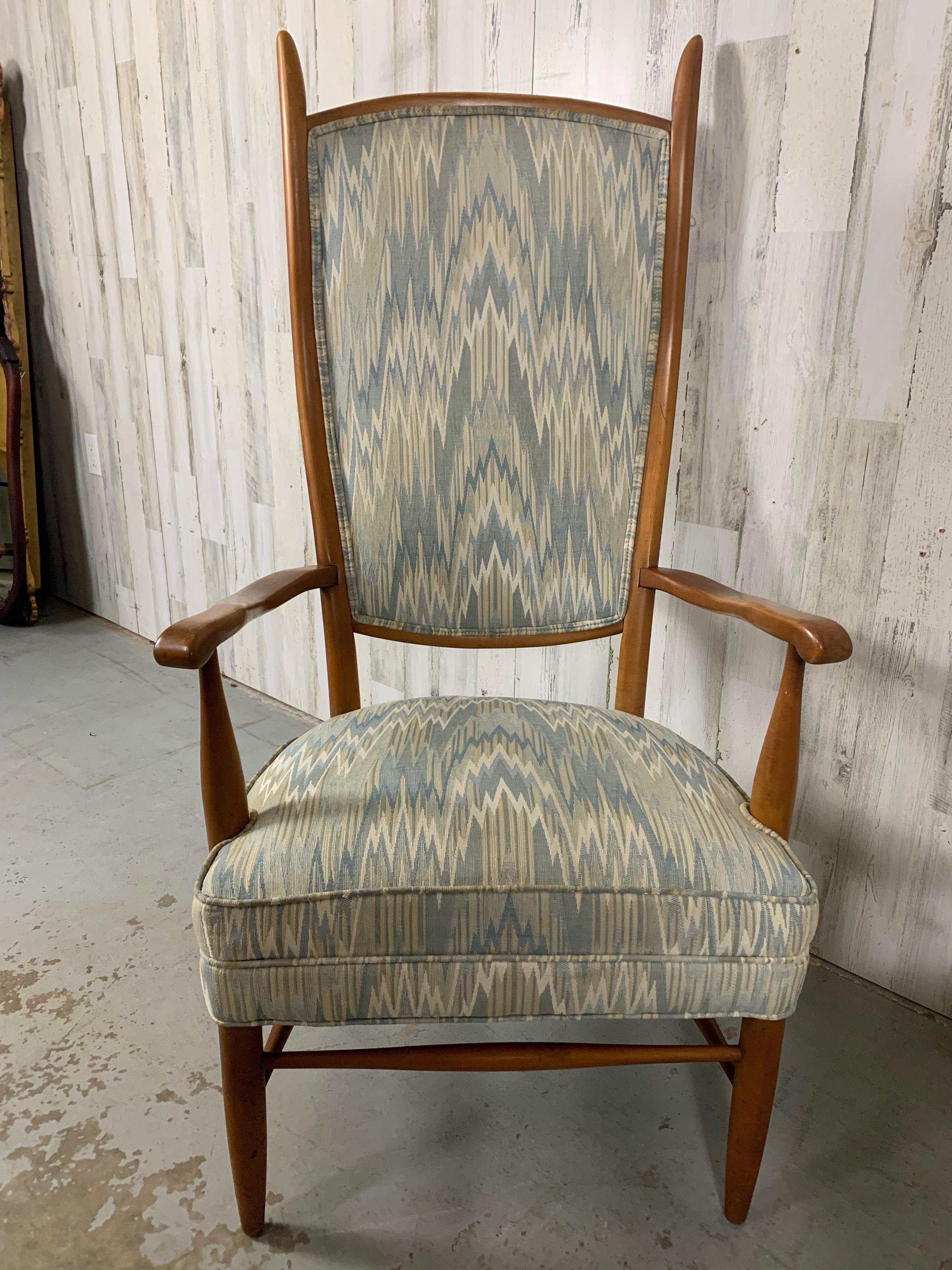 Maxwell Royal Sculptural High Back Chairs 7