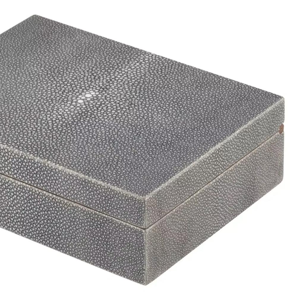 Italian Maxwell Shagreen Watch Box For Sale