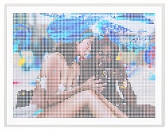 Arte contemporanea americana di Maxwell Stevens - Ragazze da spiaggia (Amici)