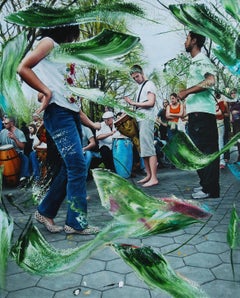 American Contemporary Art by Maxwell Stevens - Drum Circle, Central Park