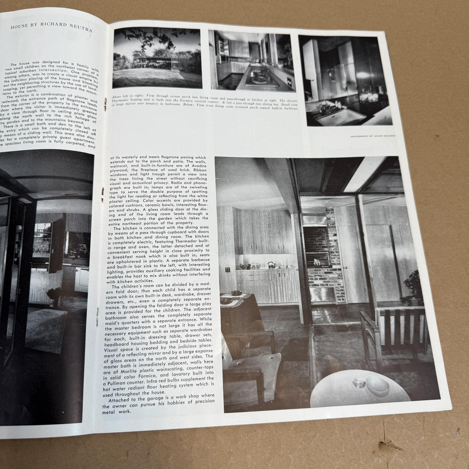 May 1952 Arts & Architecture Magazine John Entenza Mid Century Modern 5