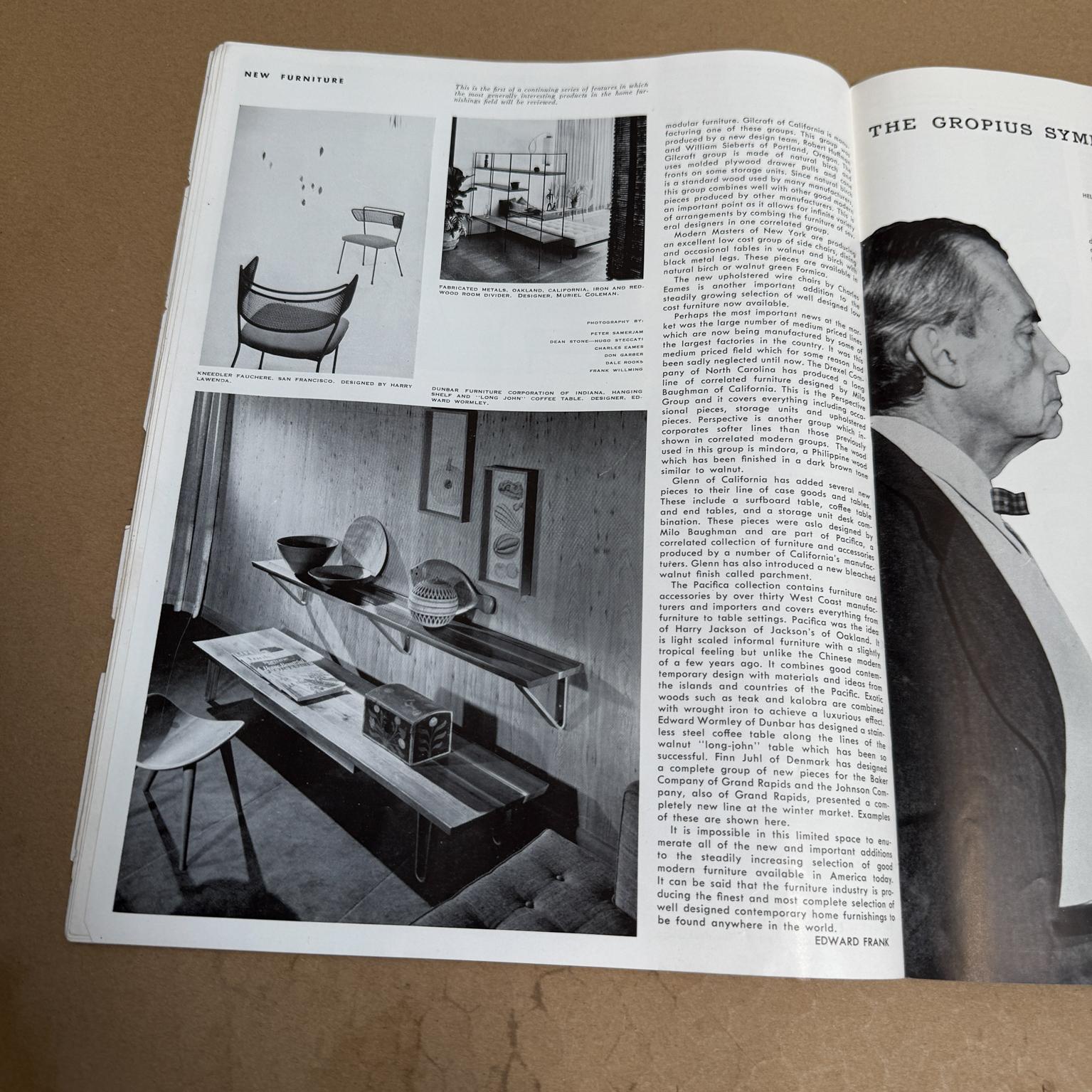 May 1952 Arts & Architecture Magazine John Entenza Mid Century Modern 8