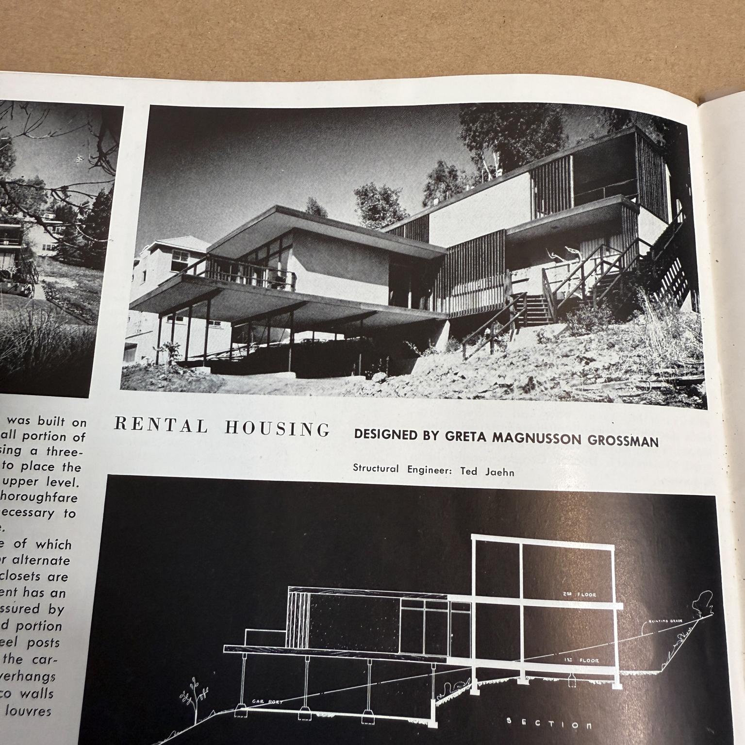 May 1952 Arts & Architecture Magazine John Entenza Mid Century Modern 12