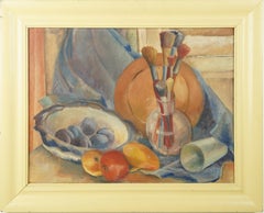 Soft Impressionist Listed Female Midwest Iowa Art Exhibited Still Life Painting