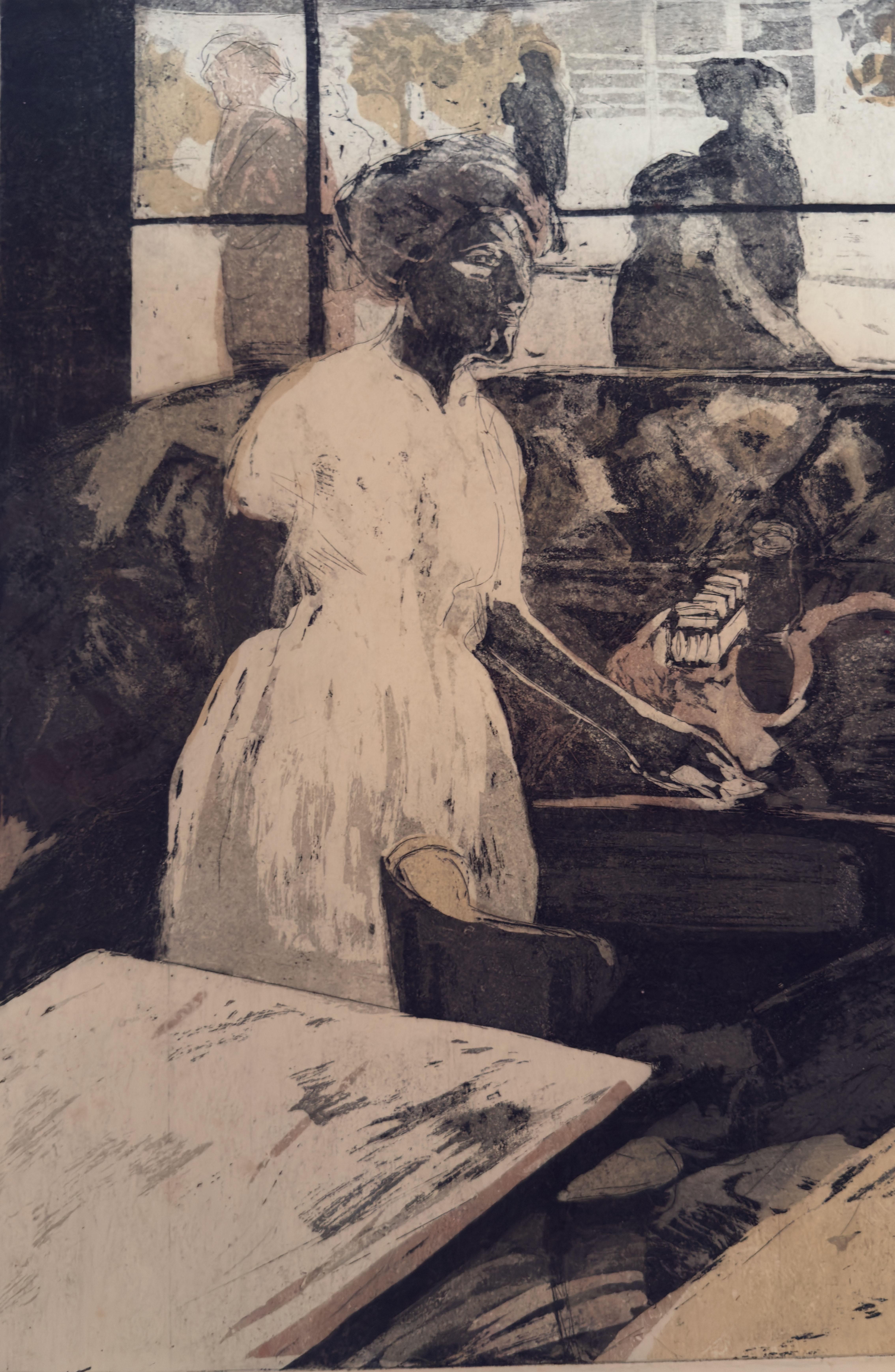 The Check - Print di May Hyman Lesser