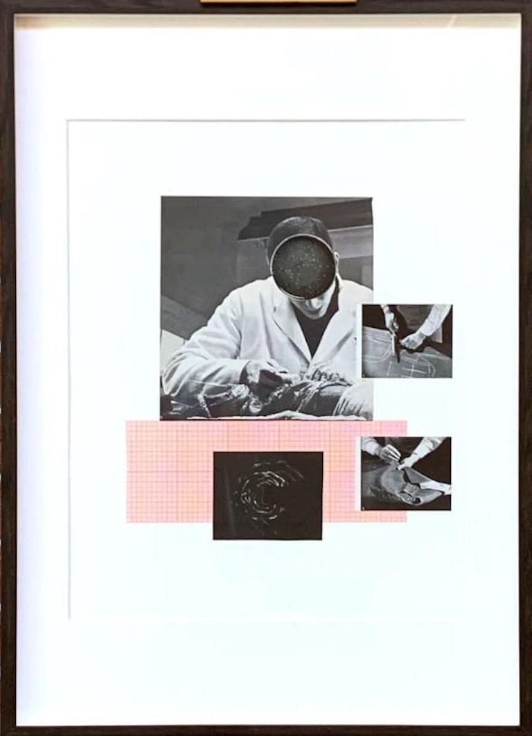 Conceptual Collage, "In Search Of Enlightenment 1" - Mixed Media Art by May-Ling Martinez