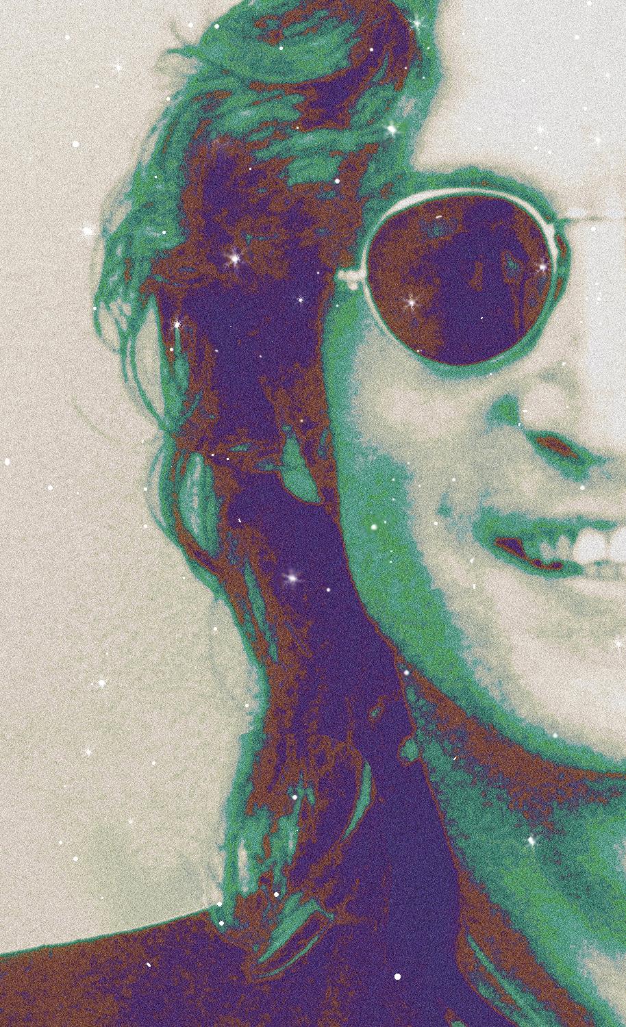 Toile Diamond Dust de John Lennon, 38 x 60 The Lost Weekend en vente 3