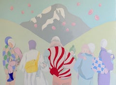 Georgian Contemporary Art by Maya Abashidze - She Loves me like a Mountain