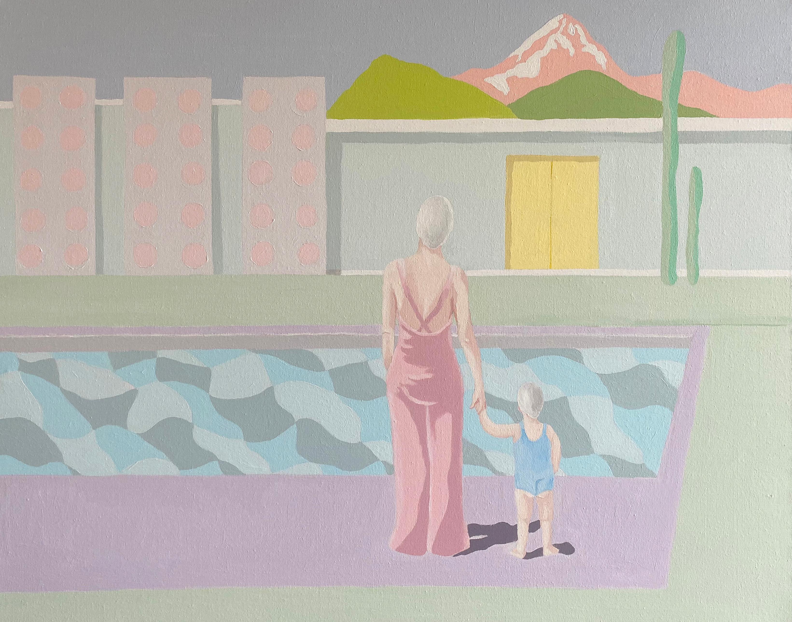 Georgian Contemporary Art by Maya Abashidze - The Sun is Gone, but I've a Light