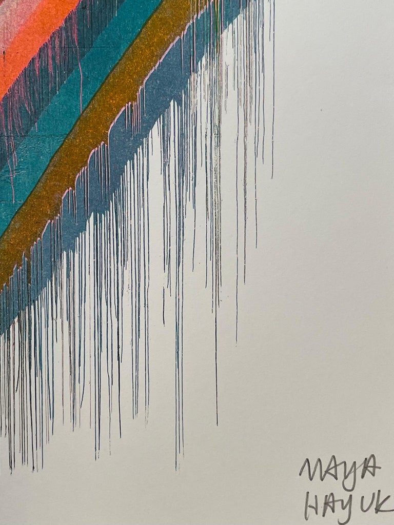 Maya Hayuk Maya Hayuk Screen Print on Risograph paper Signed and