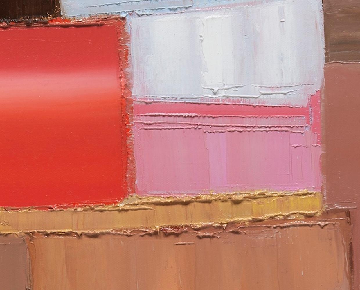 Begin Again 9, Contemporary Abstract Color Block Painting, 16 x 20 in. im Angebot 3