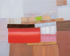 Begin Again 9, Contemporary Abstract Color Block Painting, 16 x 20 in.