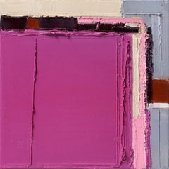 Super Spatial 9, Oil on Canvas on Wood, 2019