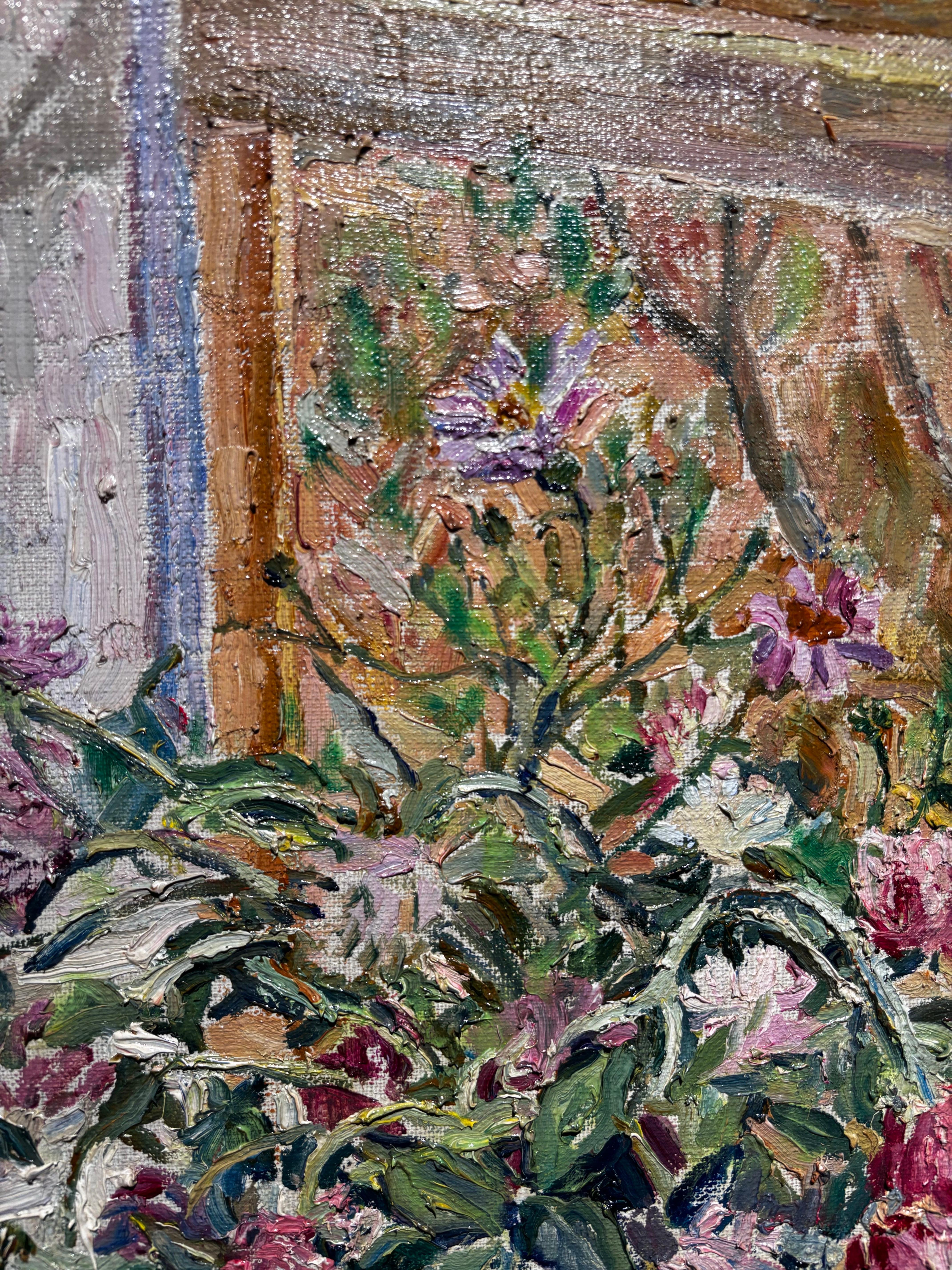 Luminosa ópera de Maya KOPITZEVA artista Georgiana 
Sulla parete crea un effetto trompe l'oeil

MAYA KOPITZEVA    (Gagra, Georgia, 1924 - 2005)

Las obras de Maya KOPITZEVA han sido adquiridas por el Ministerio de Cultura ruso, por la Fundación para