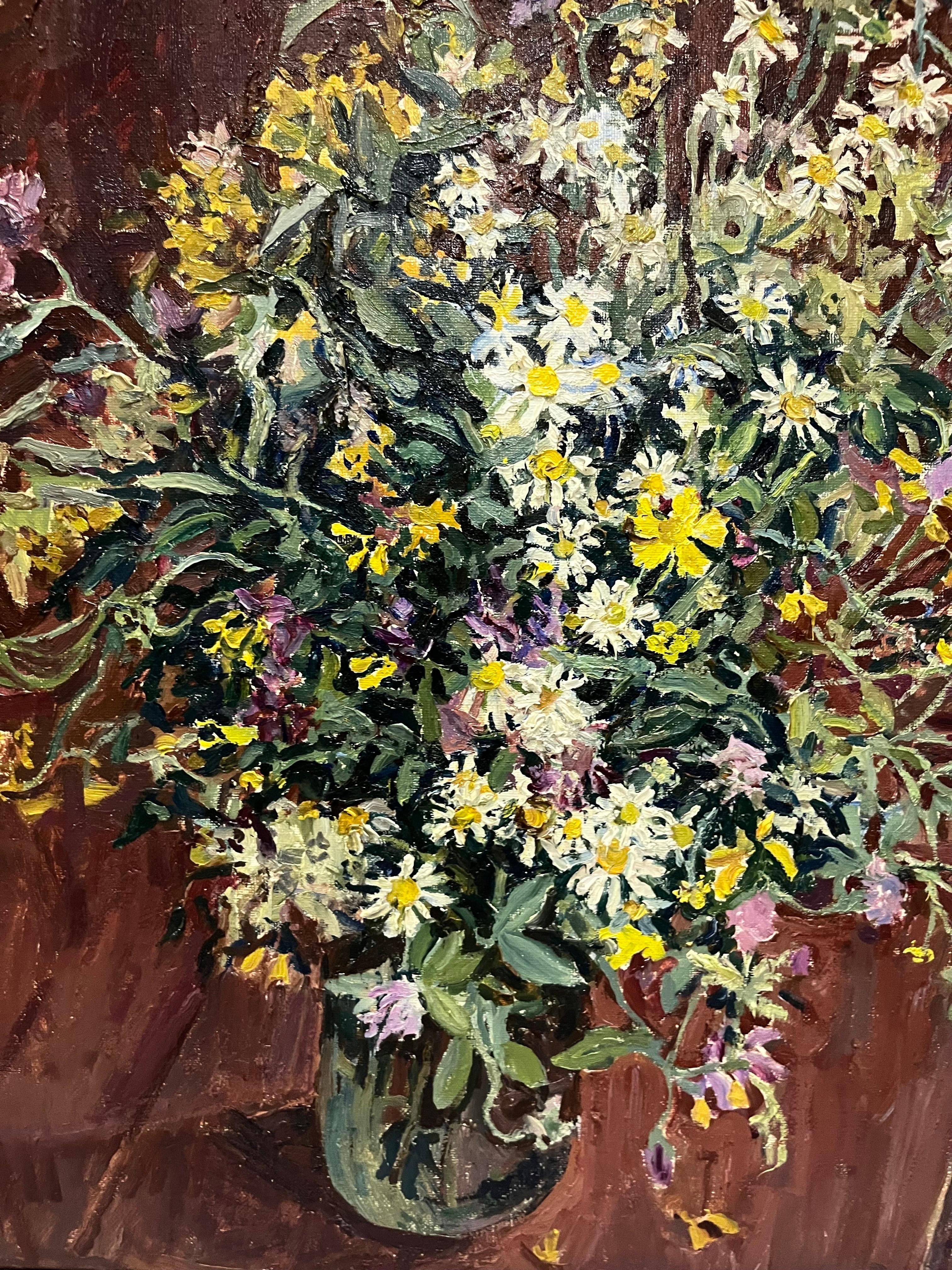 Mazzo di fiori „ Olio“, cm.80 x 74  1997  – Painting von Maya KOPITZEVA