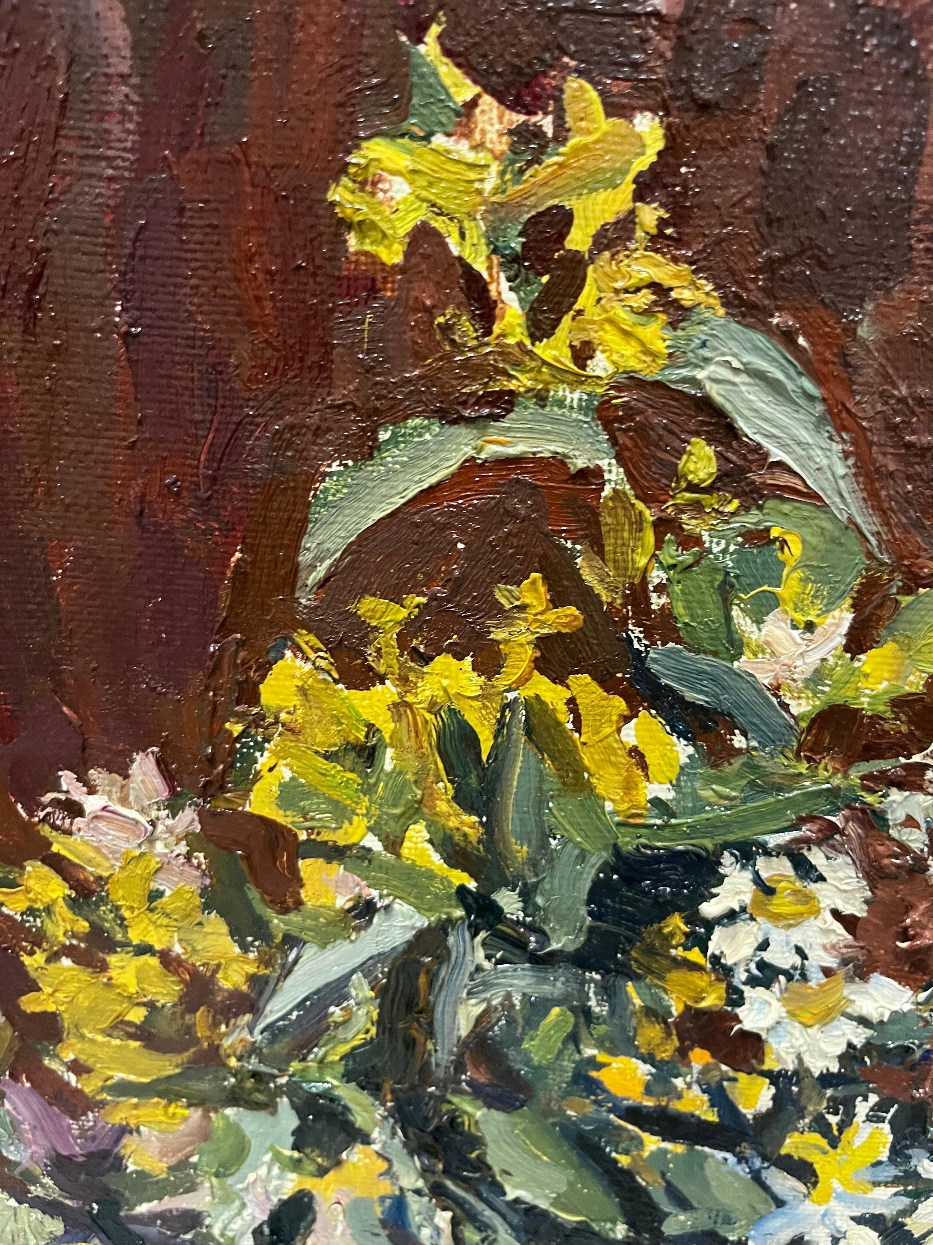 Mazzo di fiori „ Olio“, cm.80 x 74  1997  im Angebot 1
