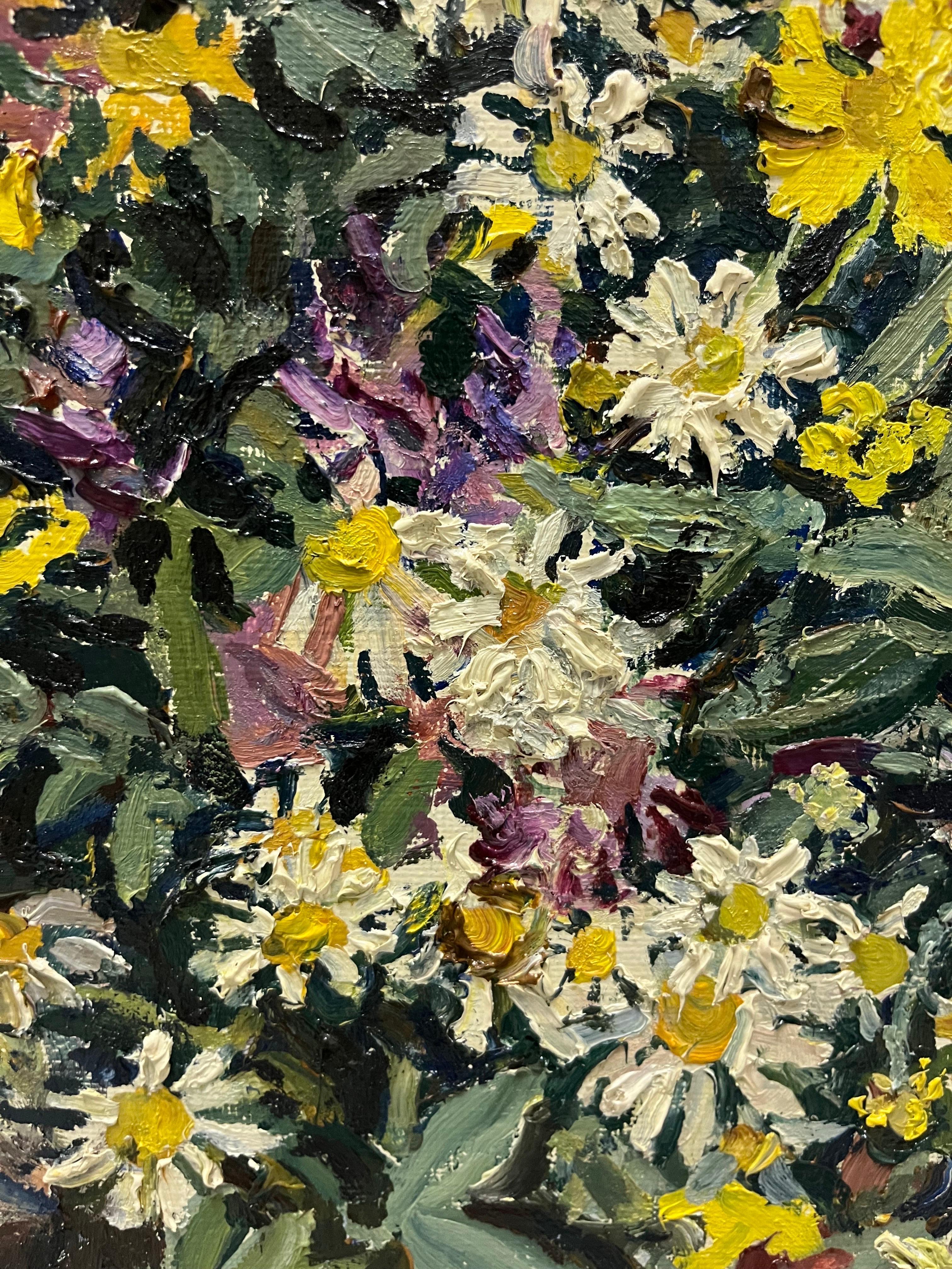 Mazzo di fiori „ Olio“, cm.80 x 74  1997  im Angebot 3