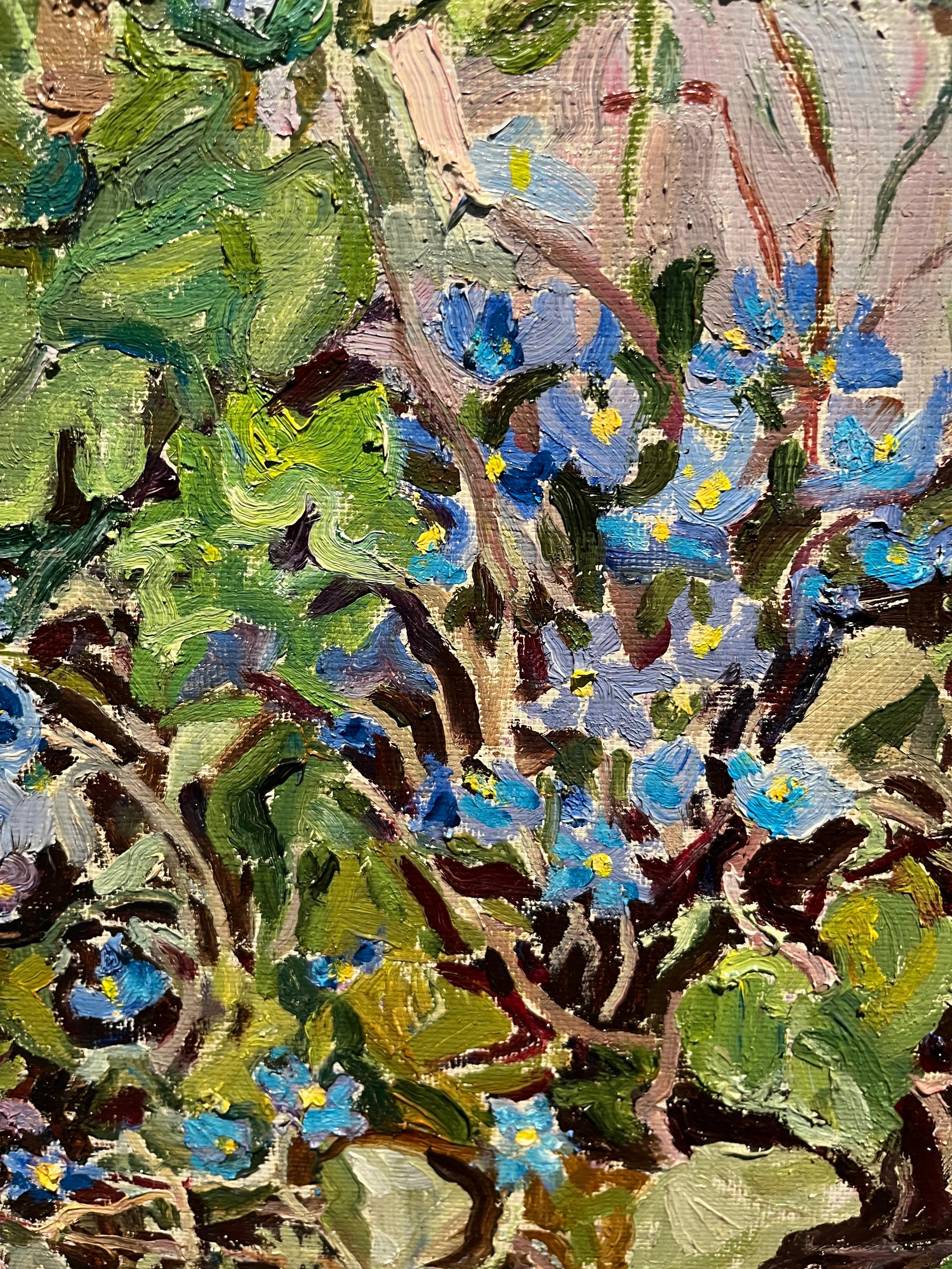 Blumen ,Veilchen, Veilchen 
MAJA KOPITZESWA    (Gagra, Georgien, 1924 - 2005)

Die Werke von Maya Kopitzeva wurden vom russischen Kulturministerium, von der Stiftung für die russische Kultur und von verschiedenen Sammlern in Europa, Japan und den