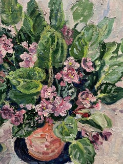 "Violet" Flowers, violets of thought cm. 60 x 50