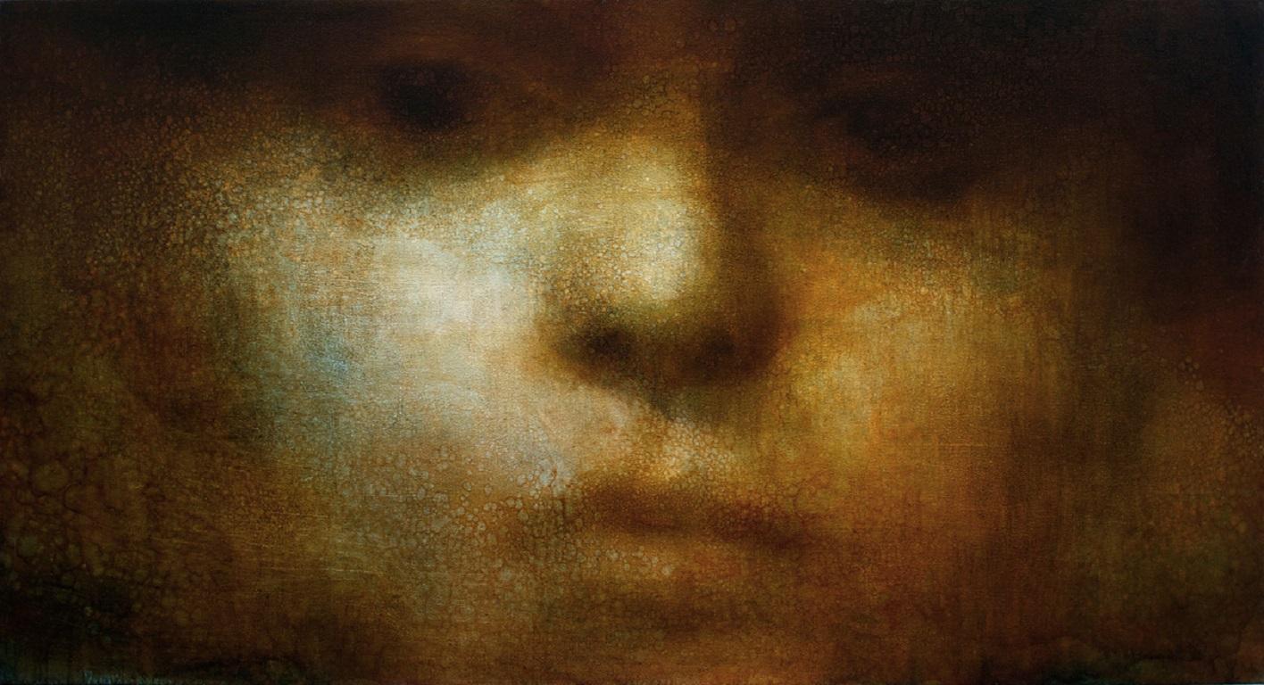 Figurative Painting de Maya Kulenovic  - Eco Pintura al Óleo sobre Lienzo Retrato Contemporáneo  En stock