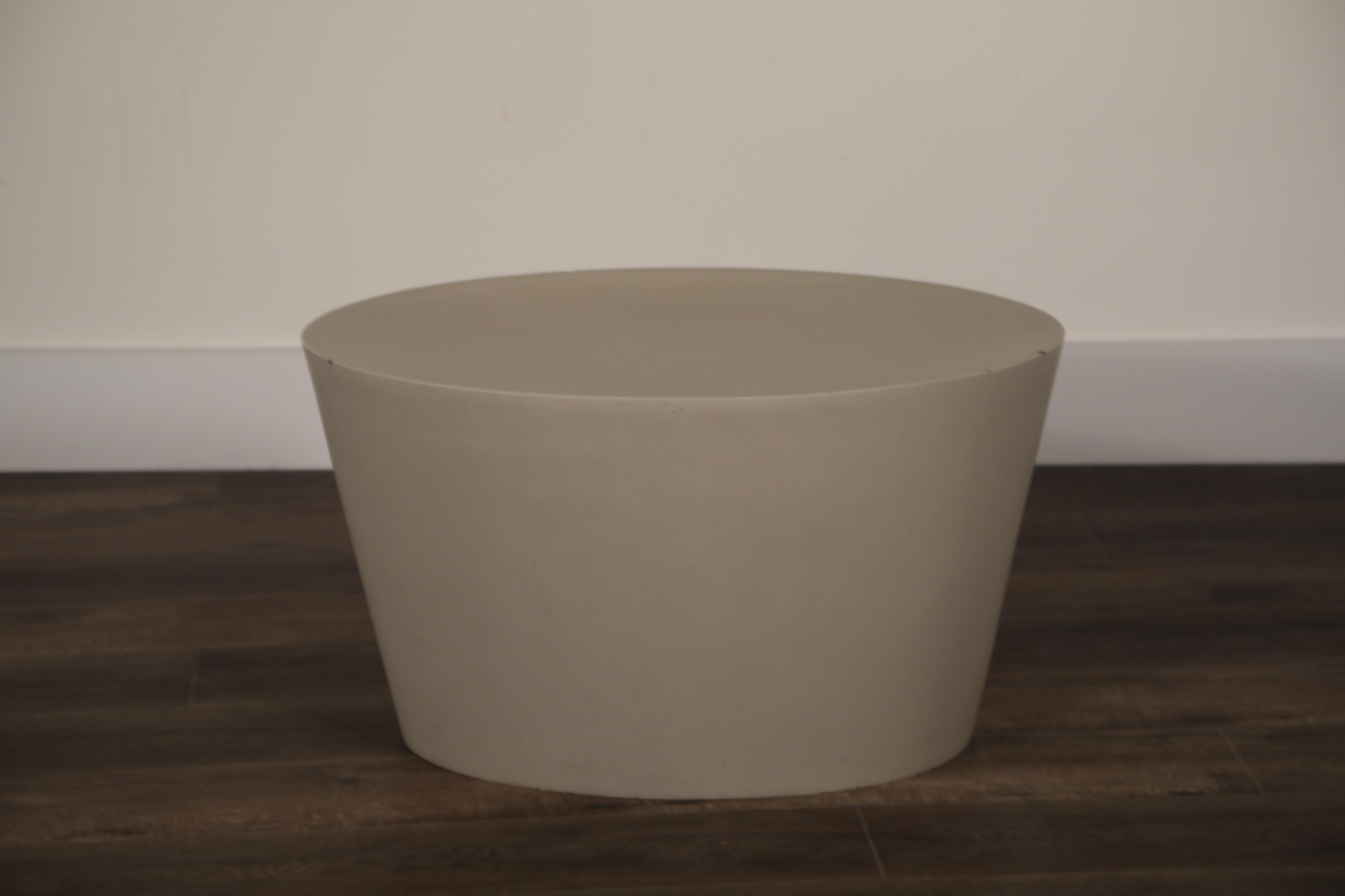 Maya Lin 1st-Generation Concrete Stool for Knoll Studio, Signed and Stamped 1998 4