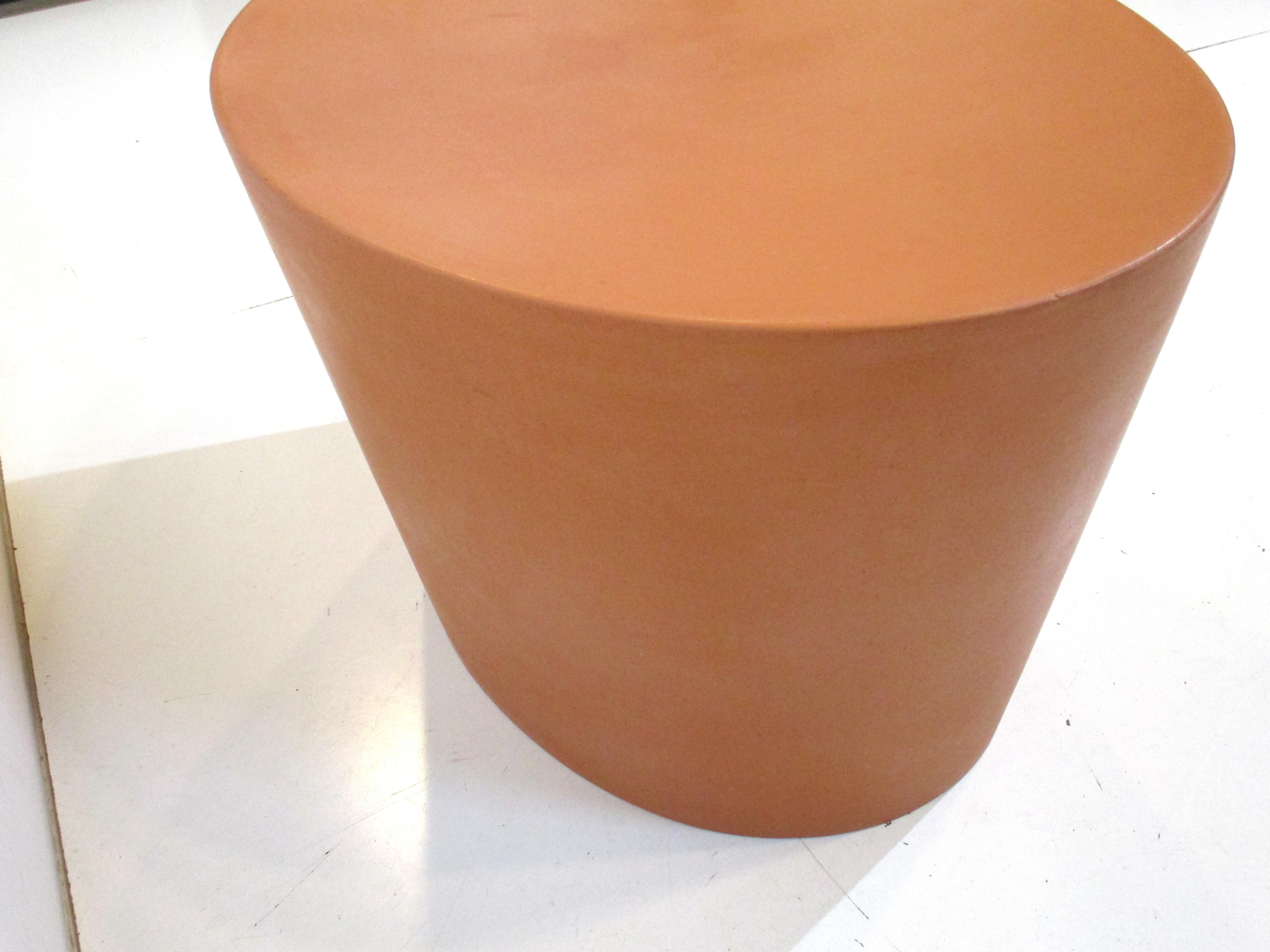 Post-Modern Maya Lin Concrete Stool / Coffee Table for Knoll Studio For Sale