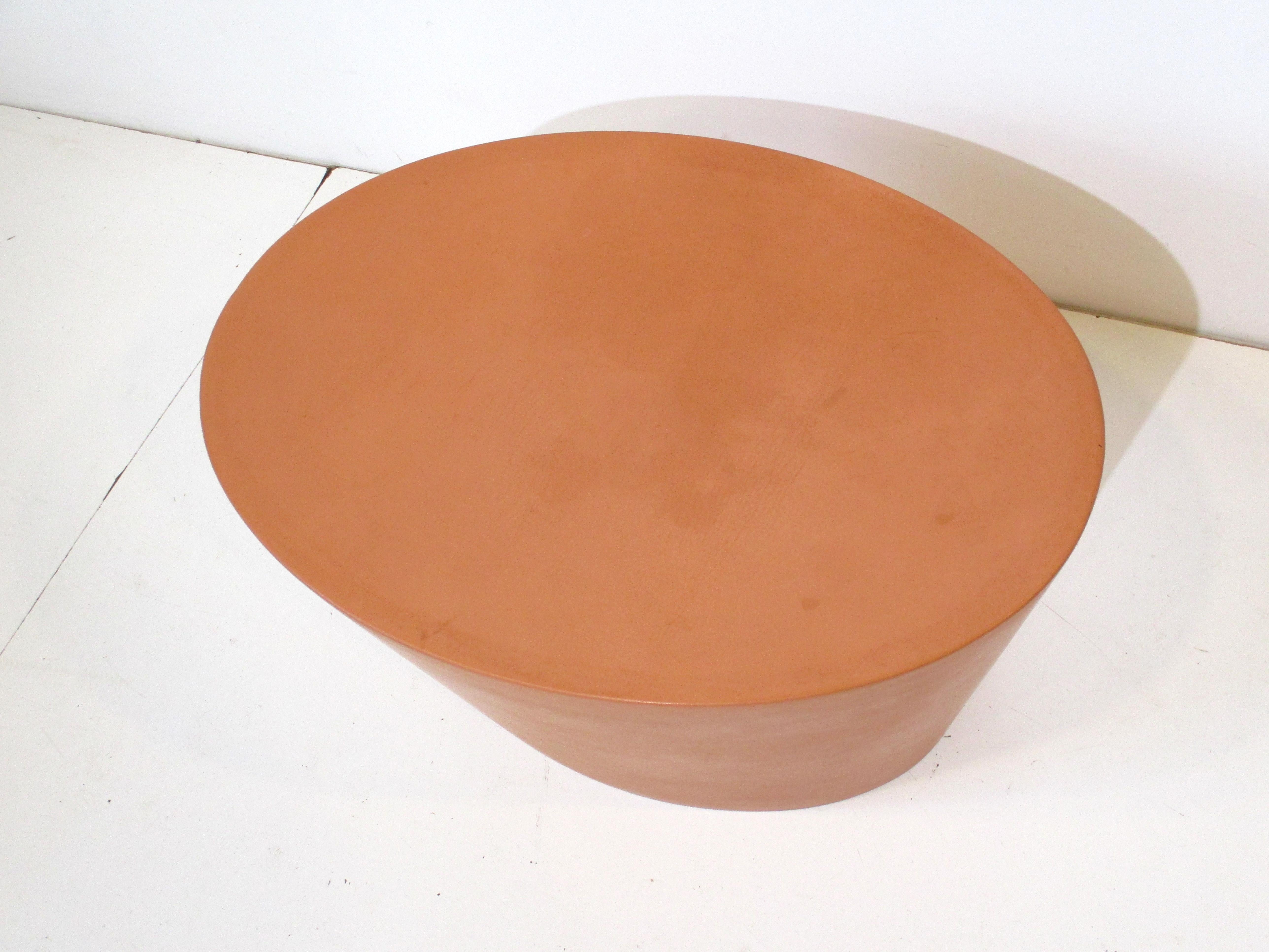 20ième siècle Tabouret/table basse en béton Maya Lin pour Knoll Studio en vente