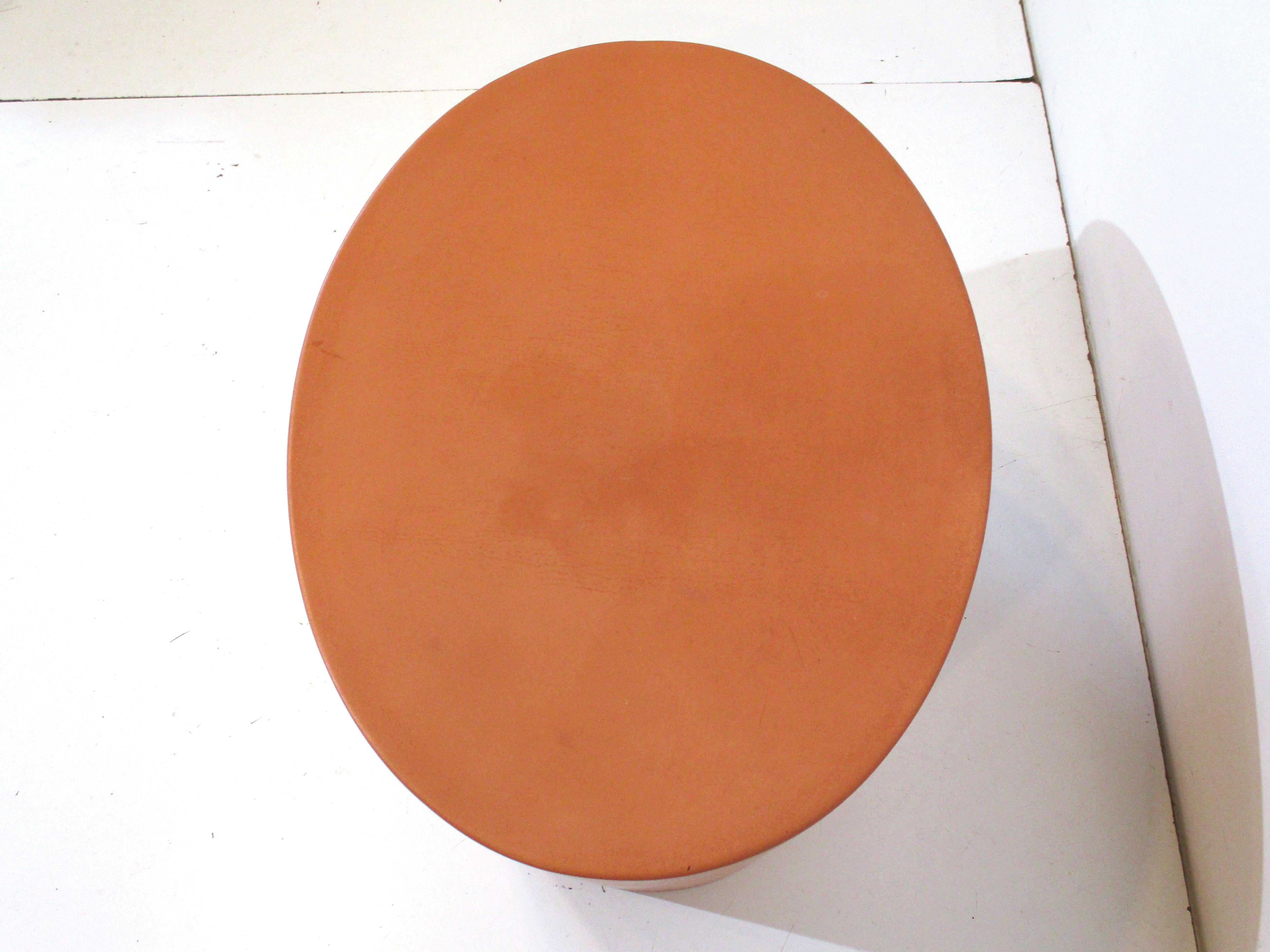 20th Century Maya Lin Concrete Stool / Coffee Table for Knoll Studio For Sale