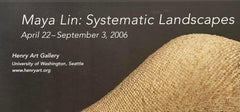 Maya Lin: poster Systematic Landscapes (firmato e datato a mano)