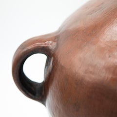 Maya Mam Großes rotes Gefäß im präkolumbianischen Design, Indigene Keramik