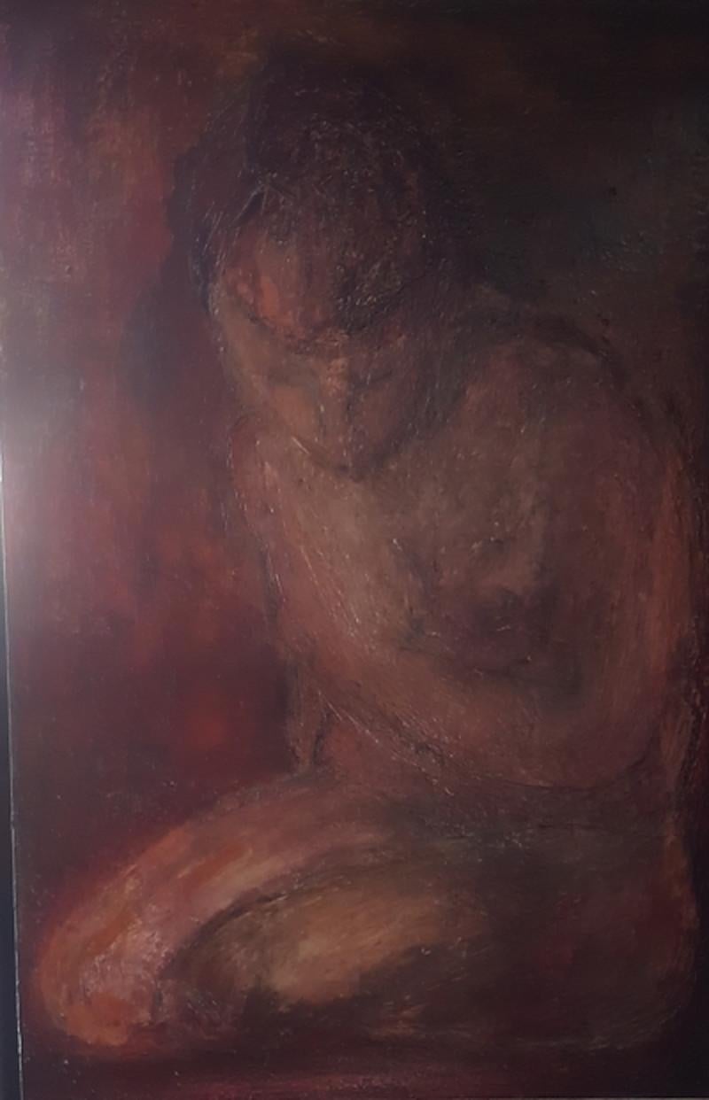 Figurative Painting di Maya SOKOVICH - Nudo 2