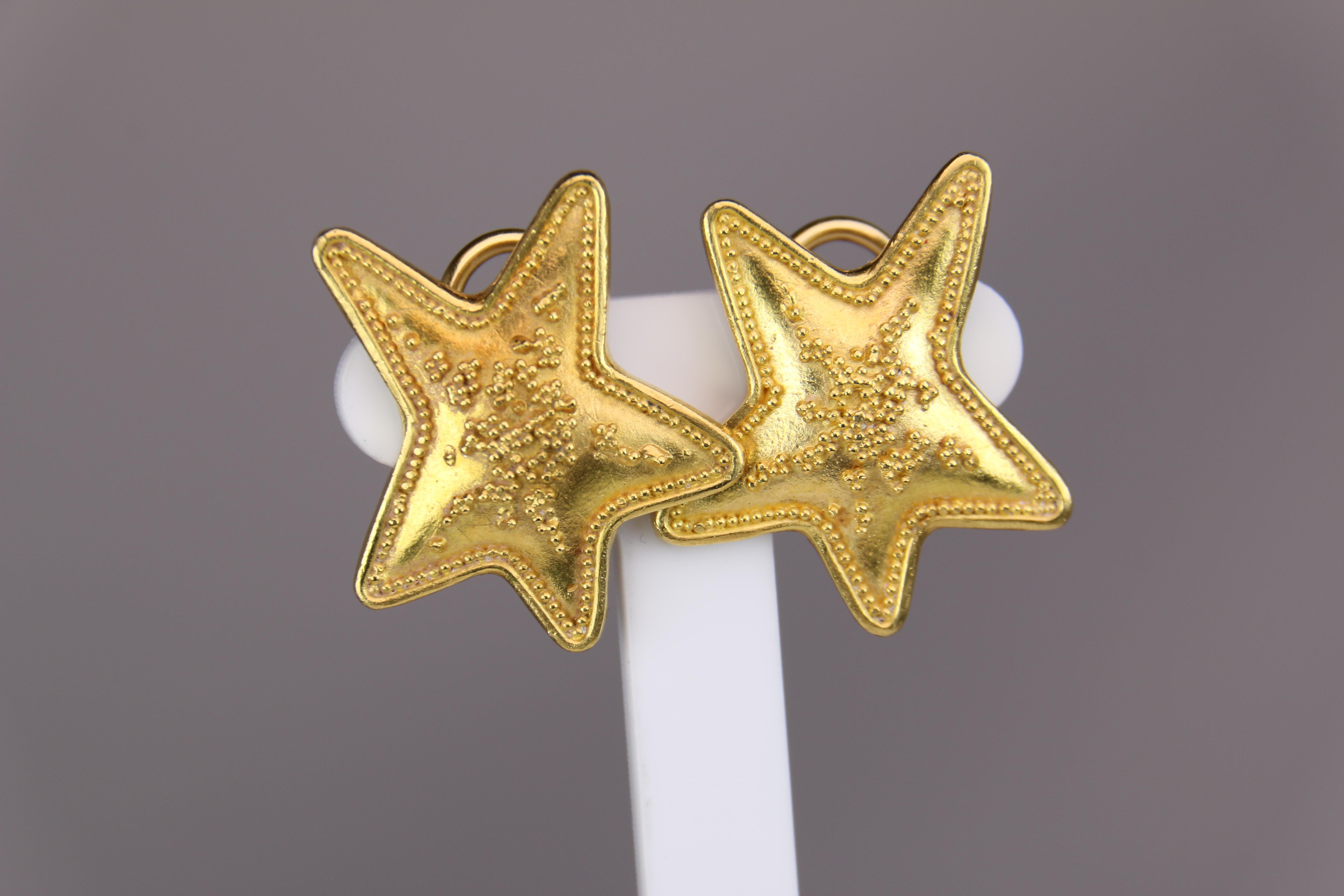 22k yellow gold stud earrings handmade yellow gold earrings for women